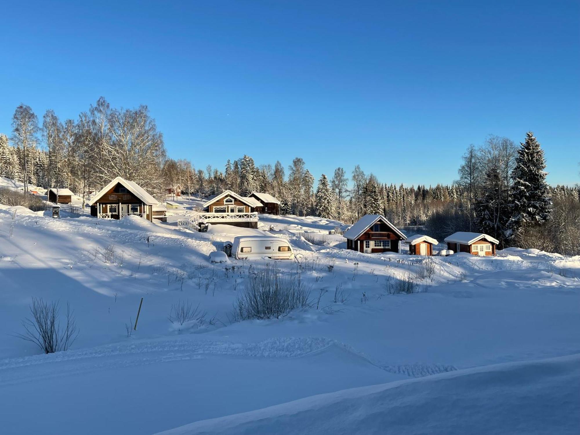 Stuga I Valfjaellet Åmotfors Esterno foto